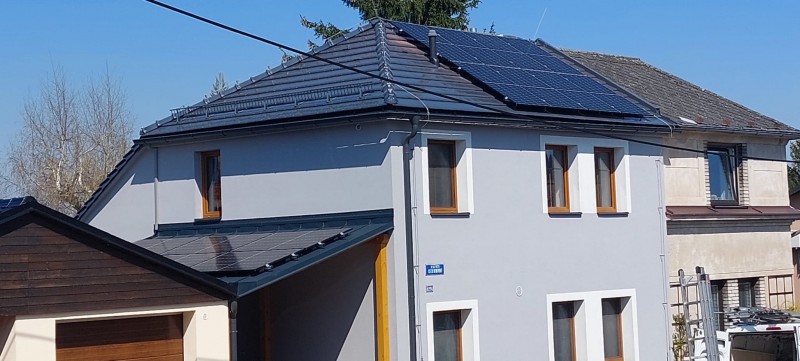 Rodinná FVE o 6,58 kWp Česká Třebová